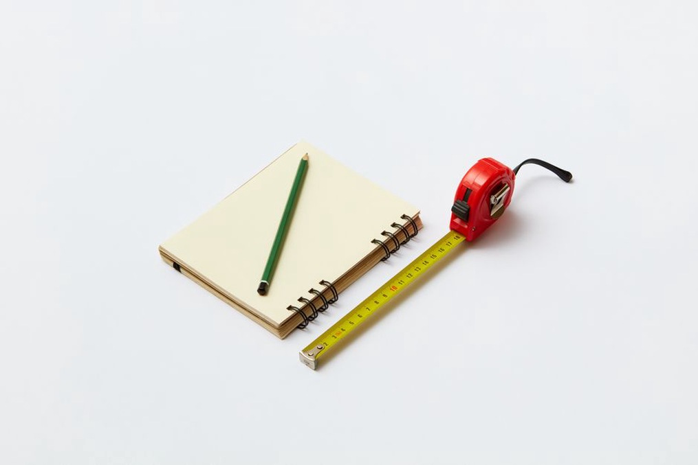 обмерный план квартиры рядом с записями