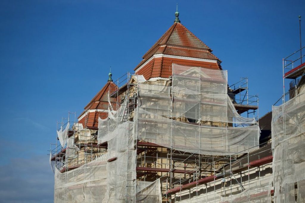 реставрация фасада старинного здания